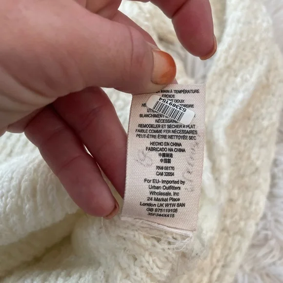 Free People Knit Ivory Sweater - Picture 6 of 7